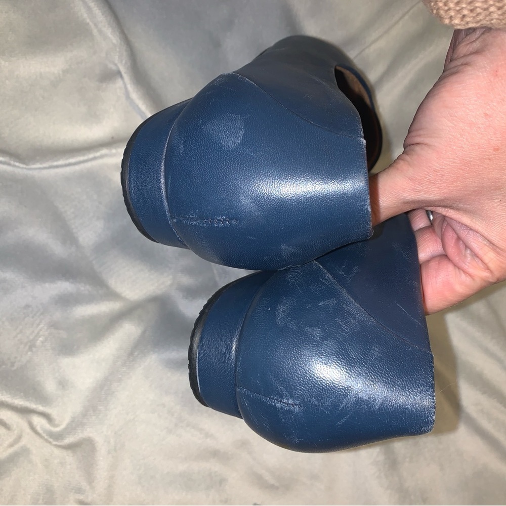 SoftWalk Vellore Women's Navy ballet Flats wide 8.5 W - Picture 11 of 12